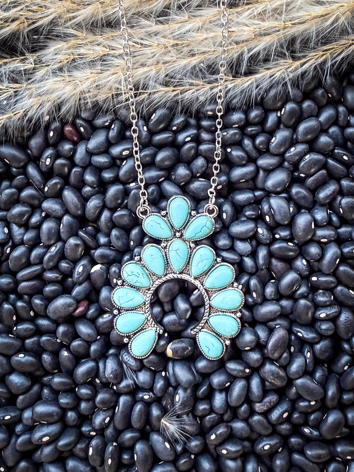 Squash Blossom Chain Fashion Necklace