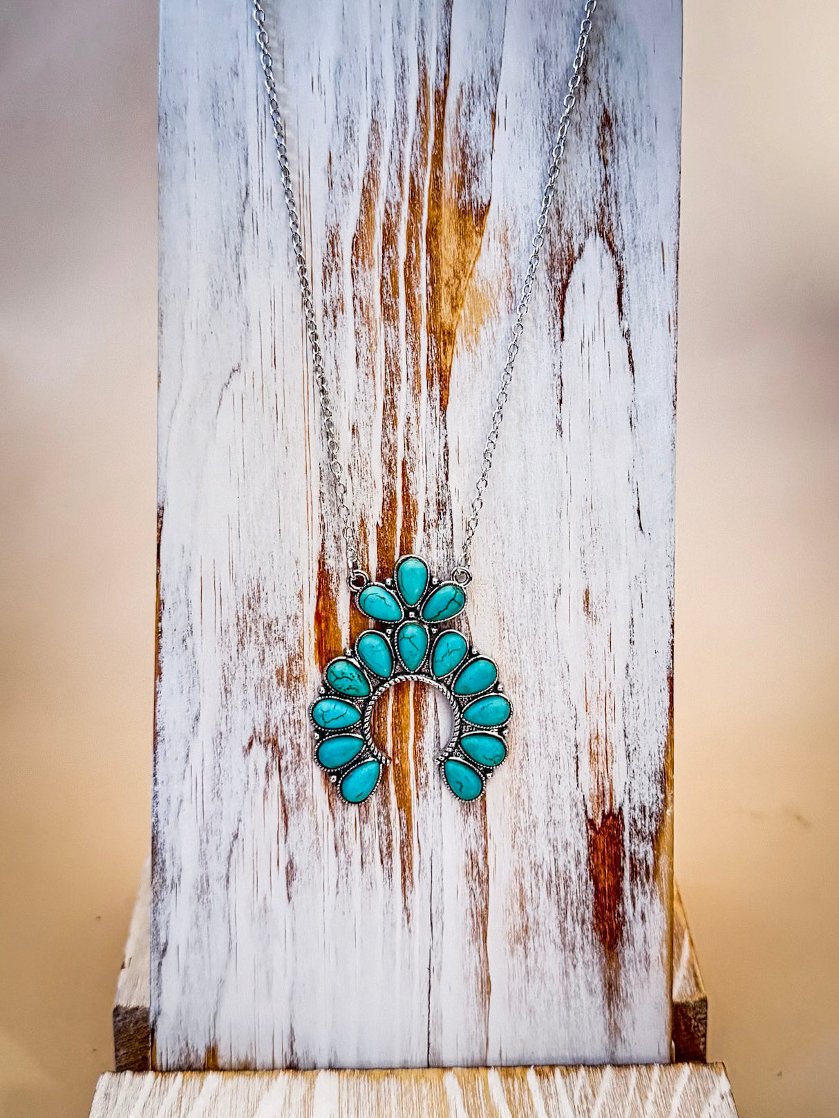 Squash Blossom Chain Fashion Necklace