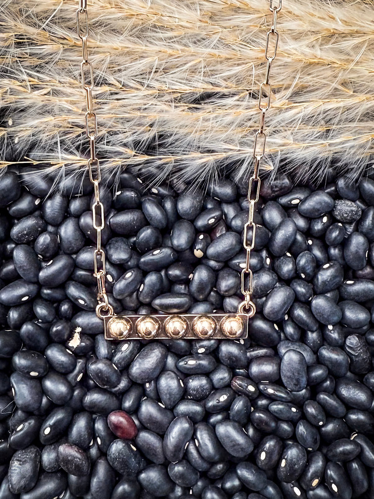 Galveston Western Bubble Bar Fashion Necklace