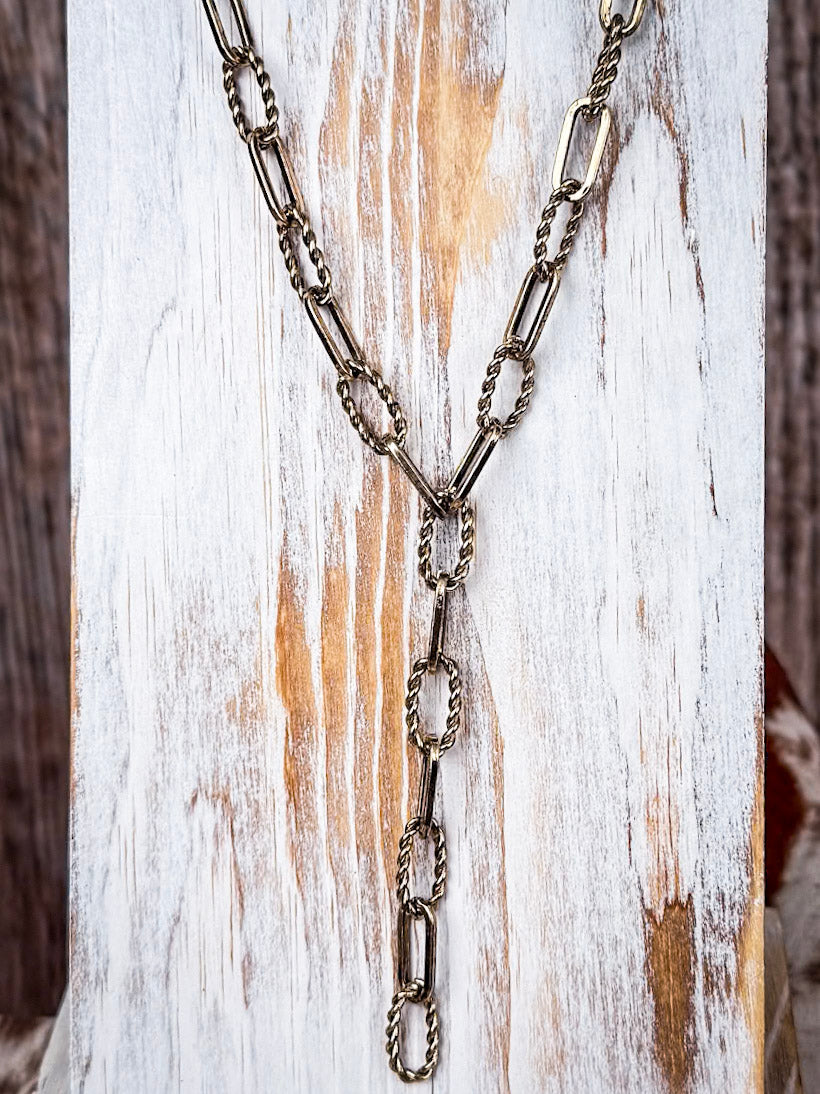 The Dustwalker Layers – Multi-Strand Bead & Chain Fashion Necklace Set