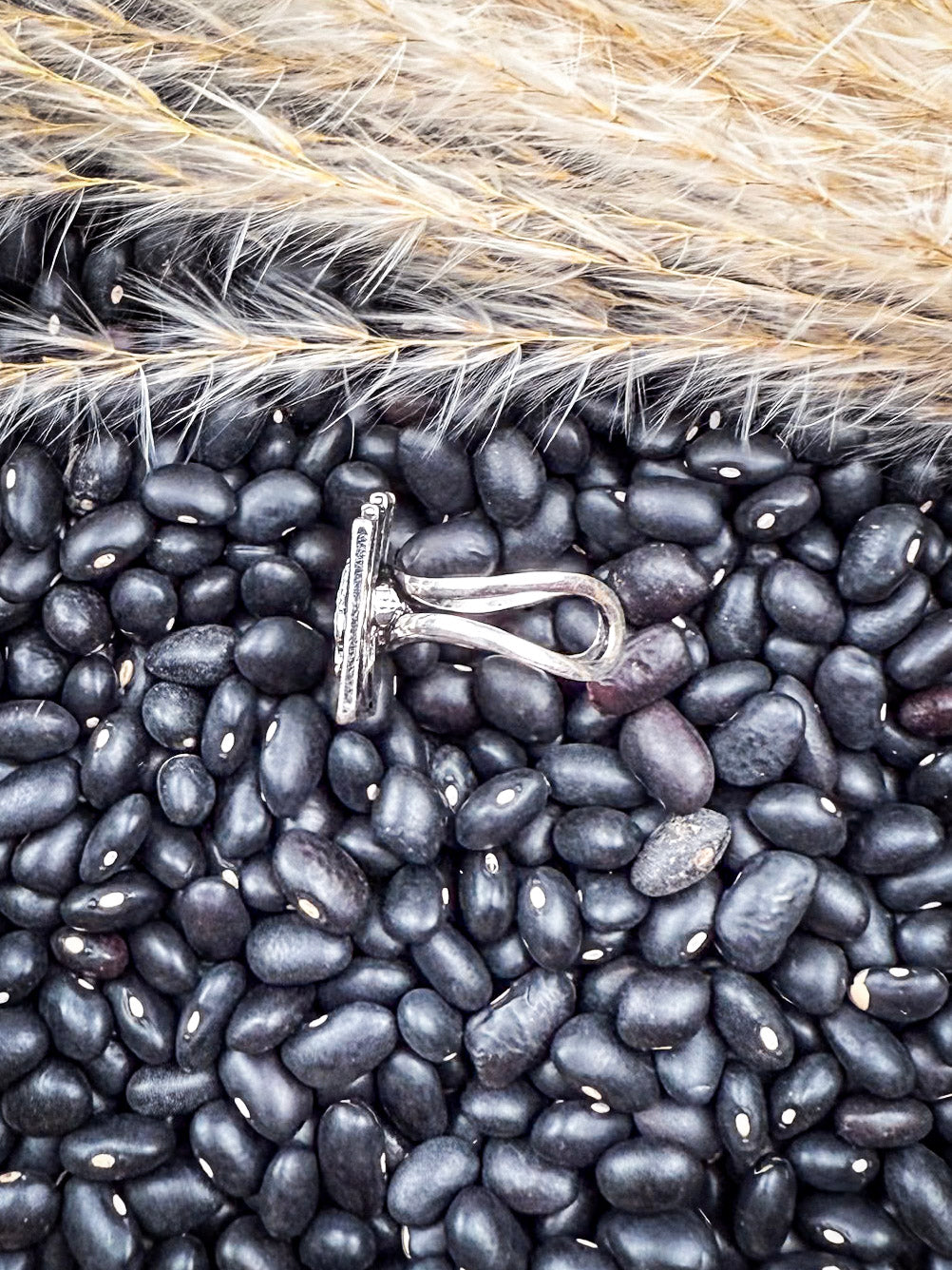 Four of a Kind Western Aces Cuff Fashion Ring