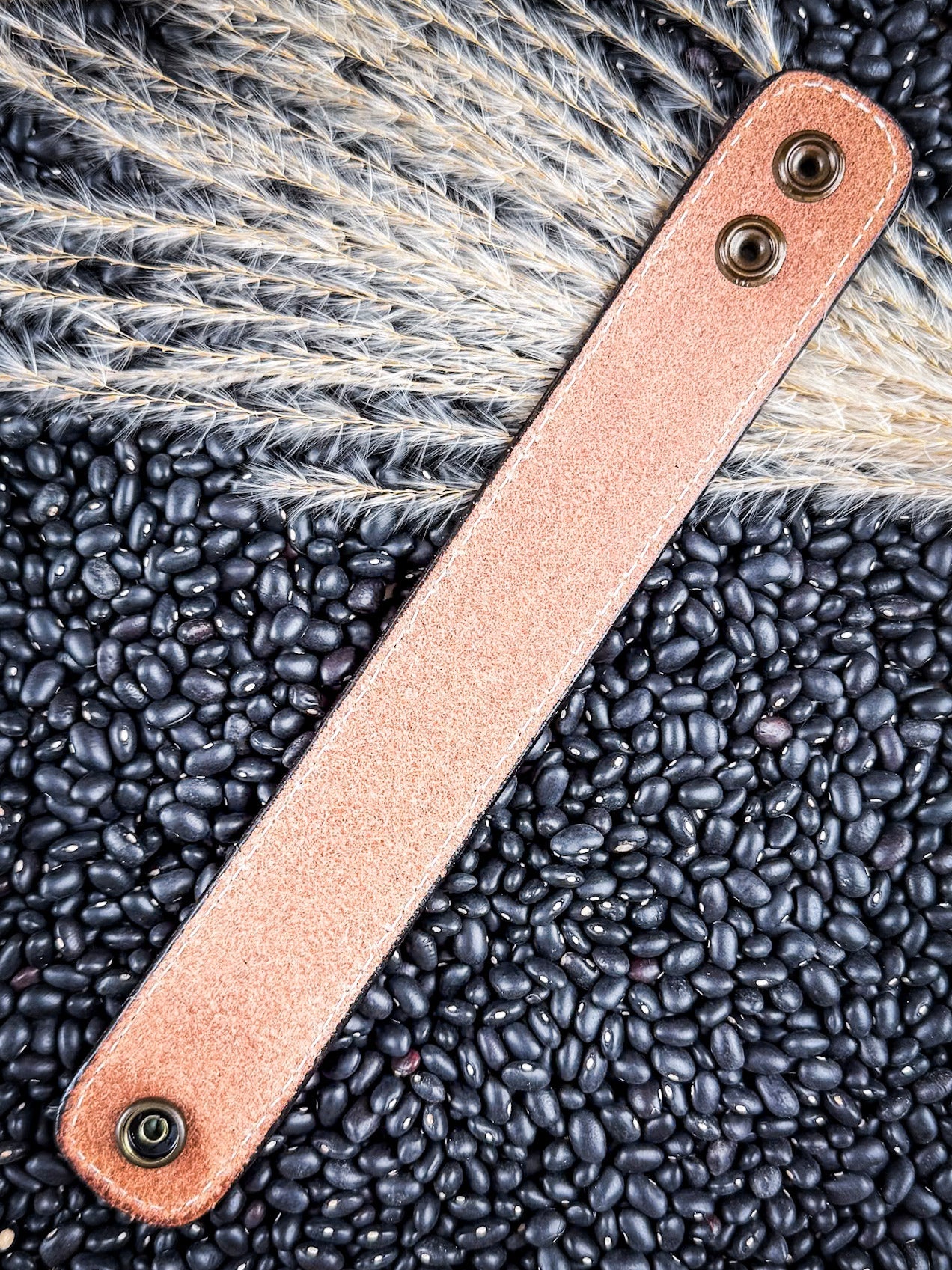 Prairie Shine Tooled Leather Bracelet
