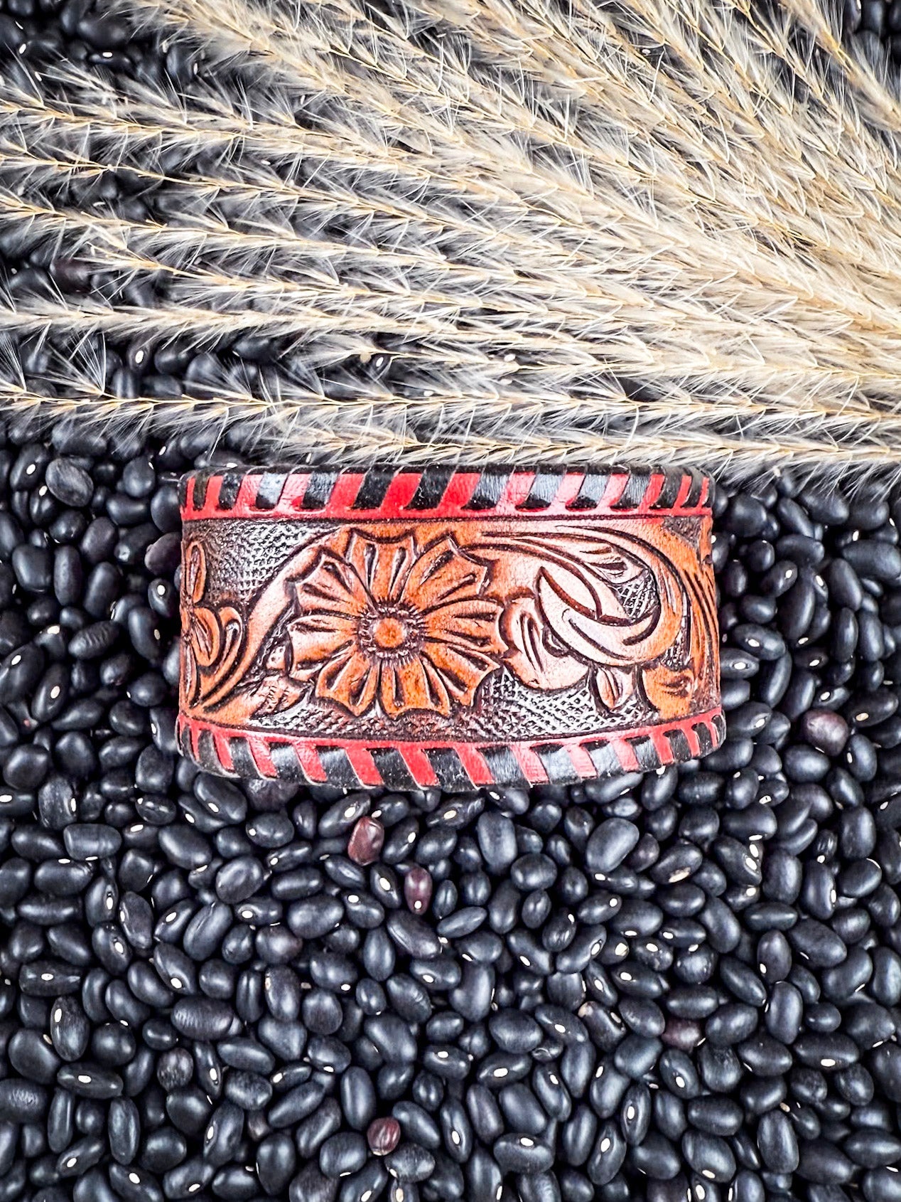Sunfire Mirage Tooled Leather Bracelet