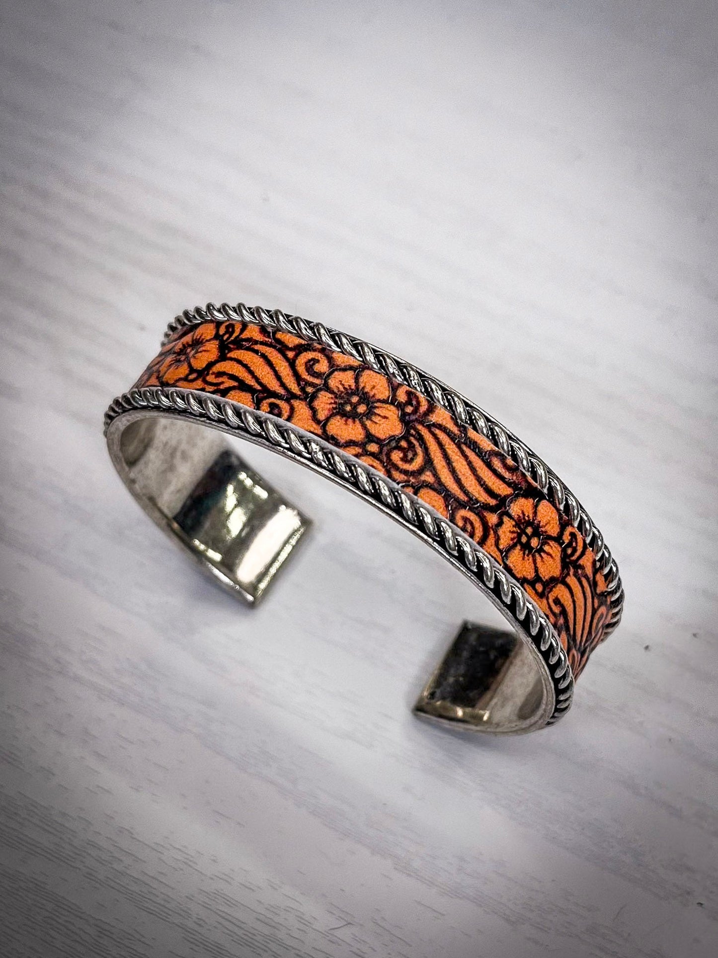 Range Rider Leather Cuff Fashion Bracelet
