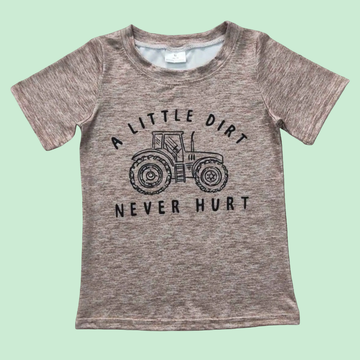 Brown Tractor Top