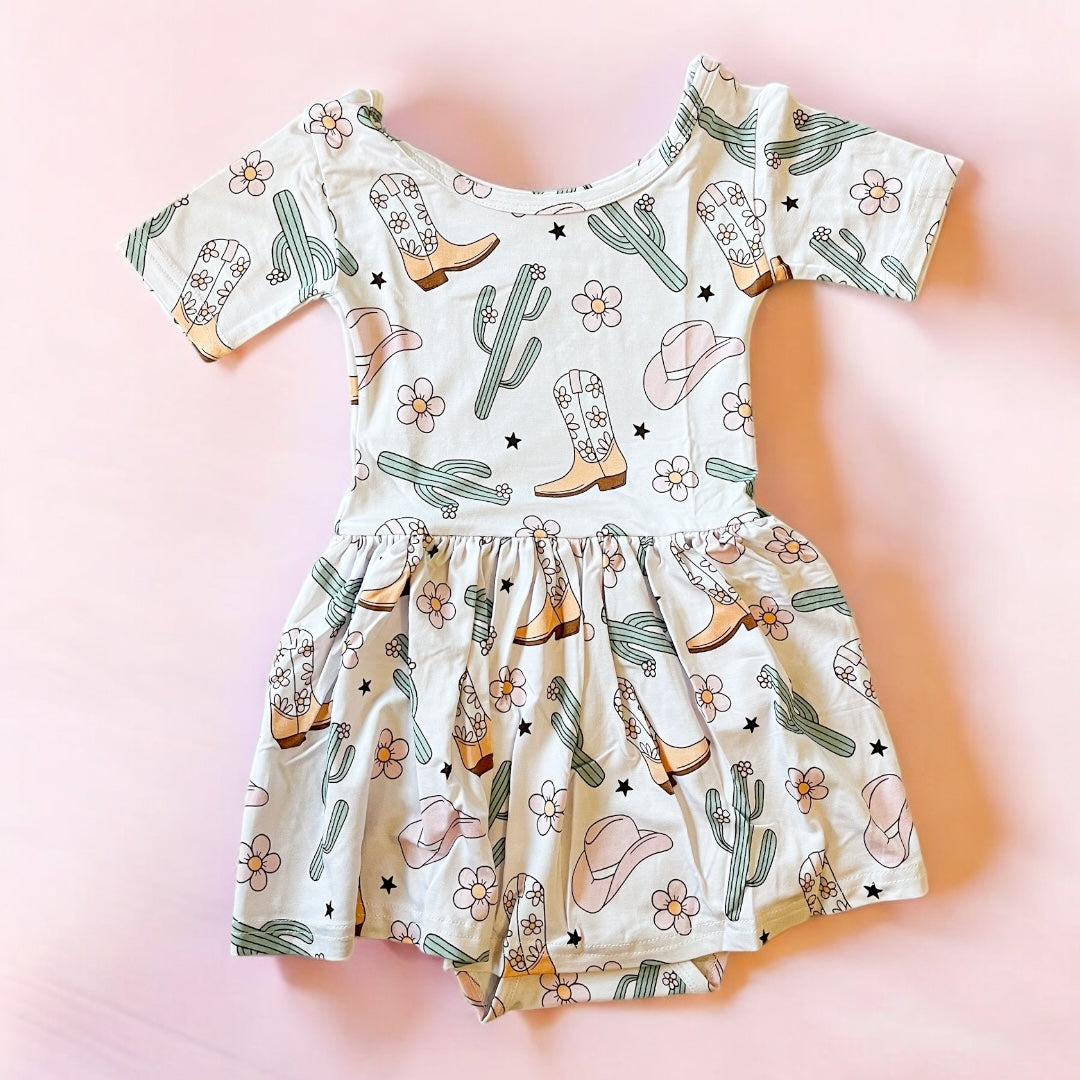 Bamboo Cowgirl Bodysuit Dress