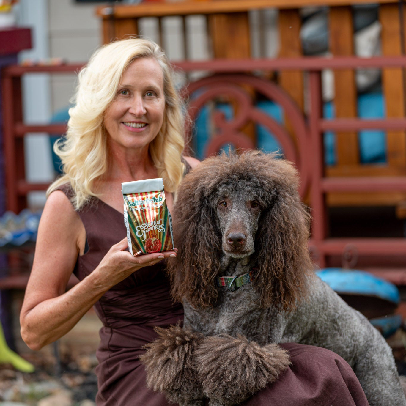 POMEGRANATE SUNRISE ARNICA BATH SALTS