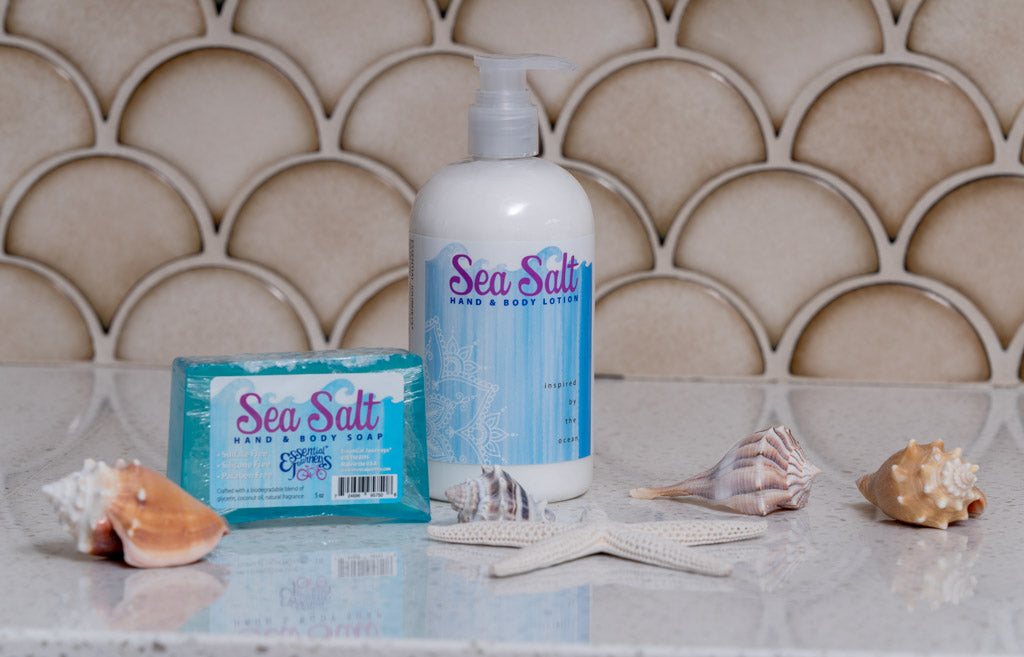 SEA SALT HAND & BODY LOTION 16 oz or 2 oz