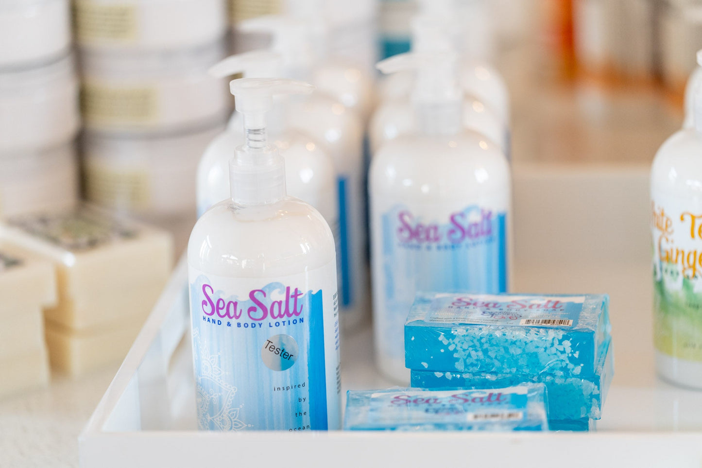 SEA SALT HAND & BODY LOTION 16 oz or 2 oz