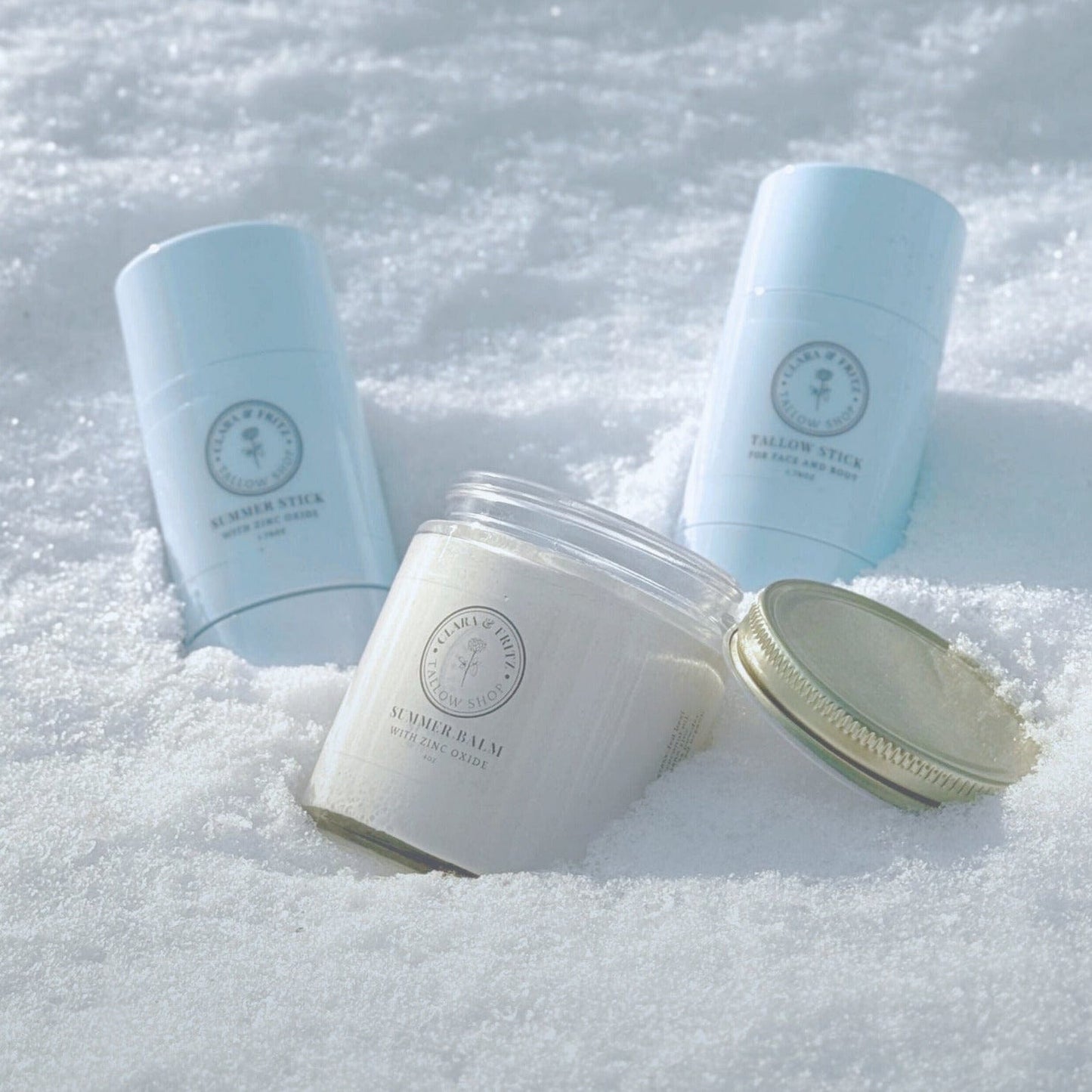 Summer Balm for Body with Zinc Oxide