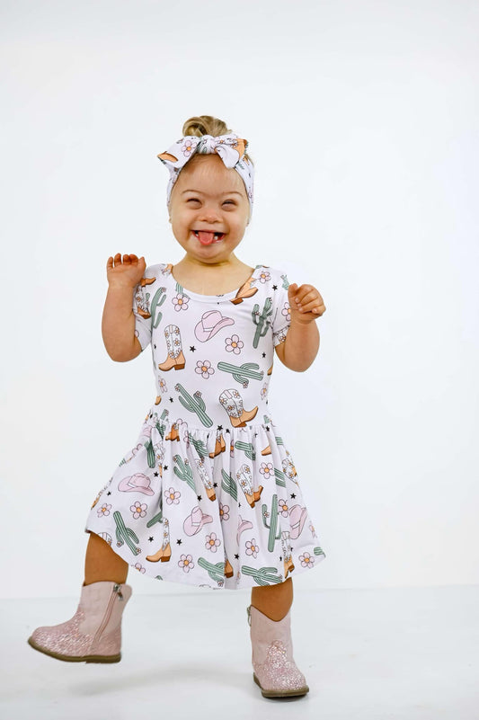 Bamboo Cowgirl Bodysuit Dress