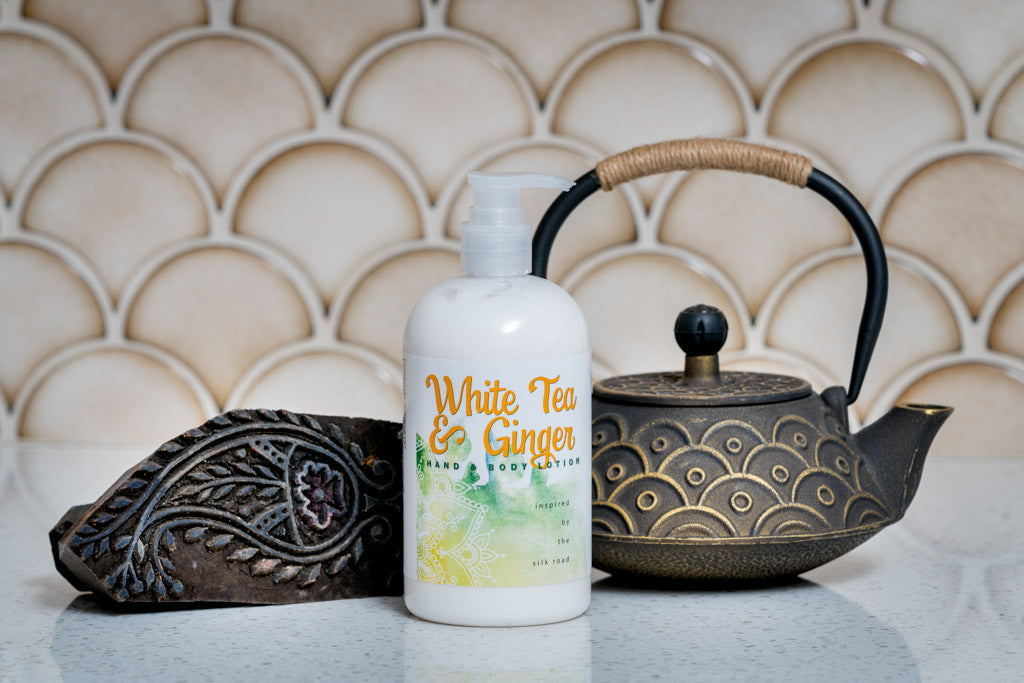 WHITE TEA & GINGER HAND & BODY LOTION 16 oz or 2 oz