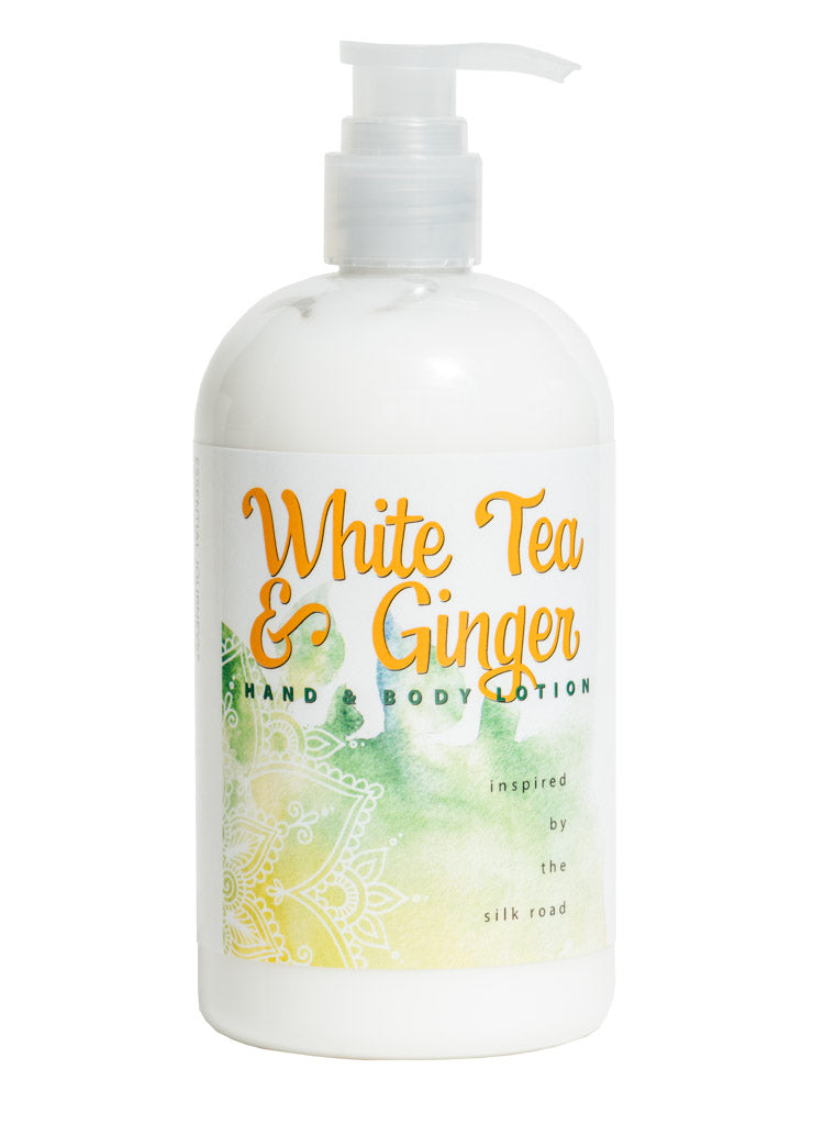 WHITE TEA & GINGER HAND & BODY LOTION 16 oz or 2 oz