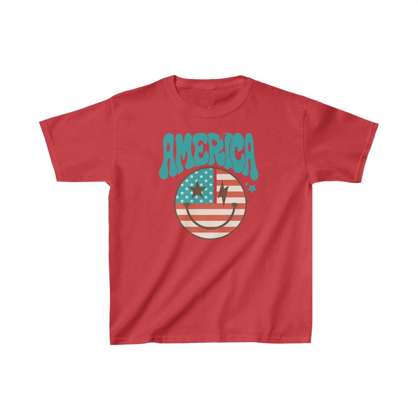 America, 4th of July, Kids Heavy Cotton™ Tee - SmorgeousByGina
