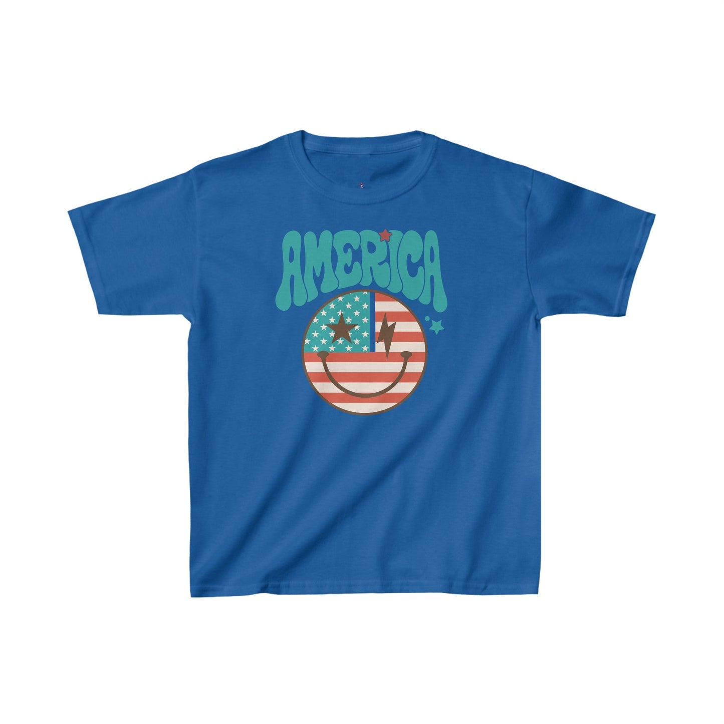 America, 4th of July, Kids Heavy Cotton™ Tee - SmorgeousByGina