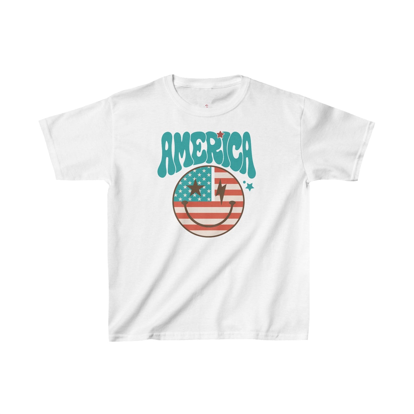 America, 4th of July, Kids Heavy Cotton™ Tee - SmorgeousByGina