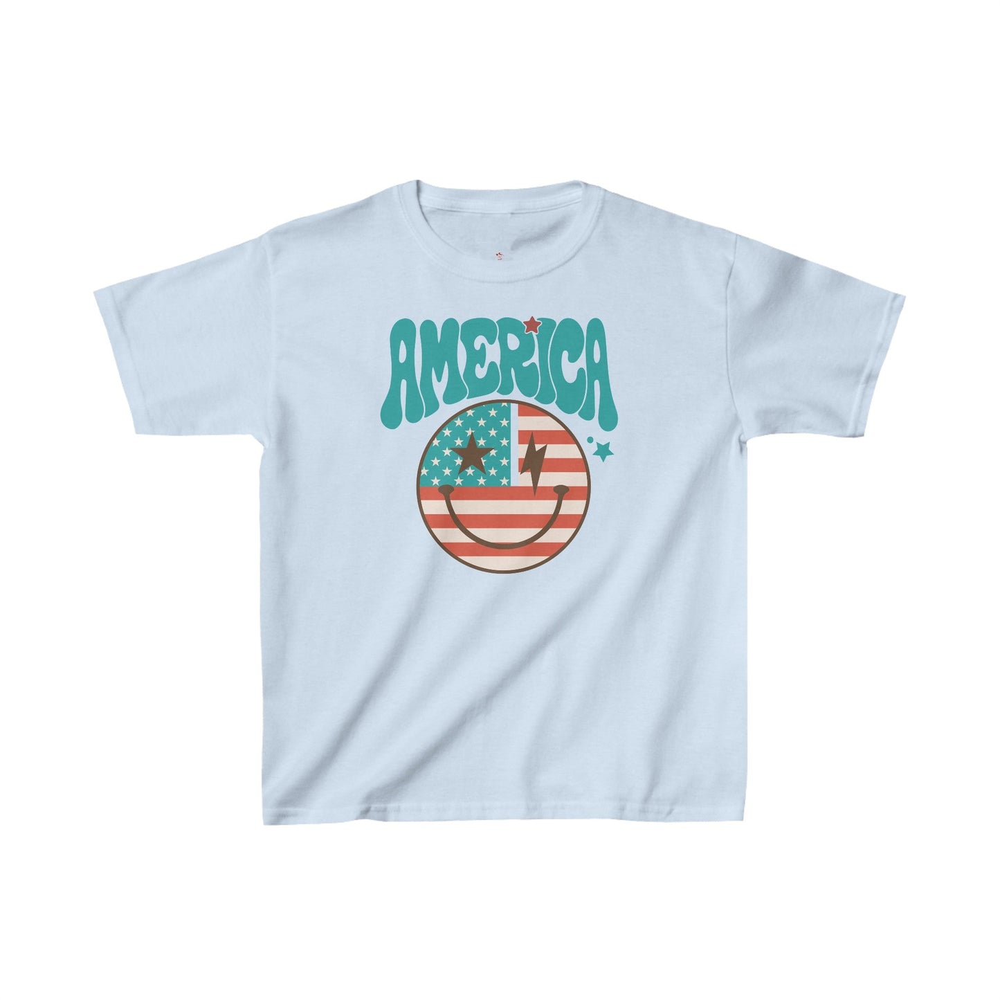 America, 4th of July, Kids Heavy Cotton™ Tee - SmorgeousByGina