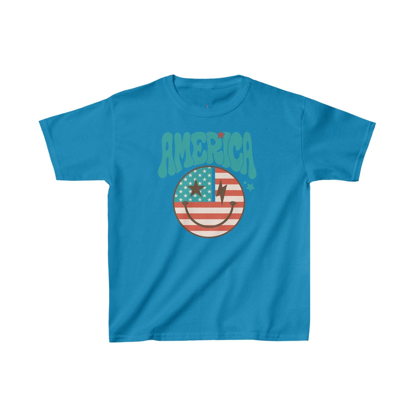 America, 4th of July, Kids Heavy Cotton™ Tee - SmorgeousByGina