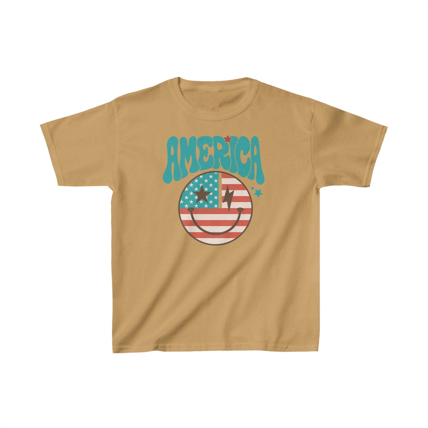 America, 4th of July, Kids Heavy Cotton™ Tee - SmorgeousByGina