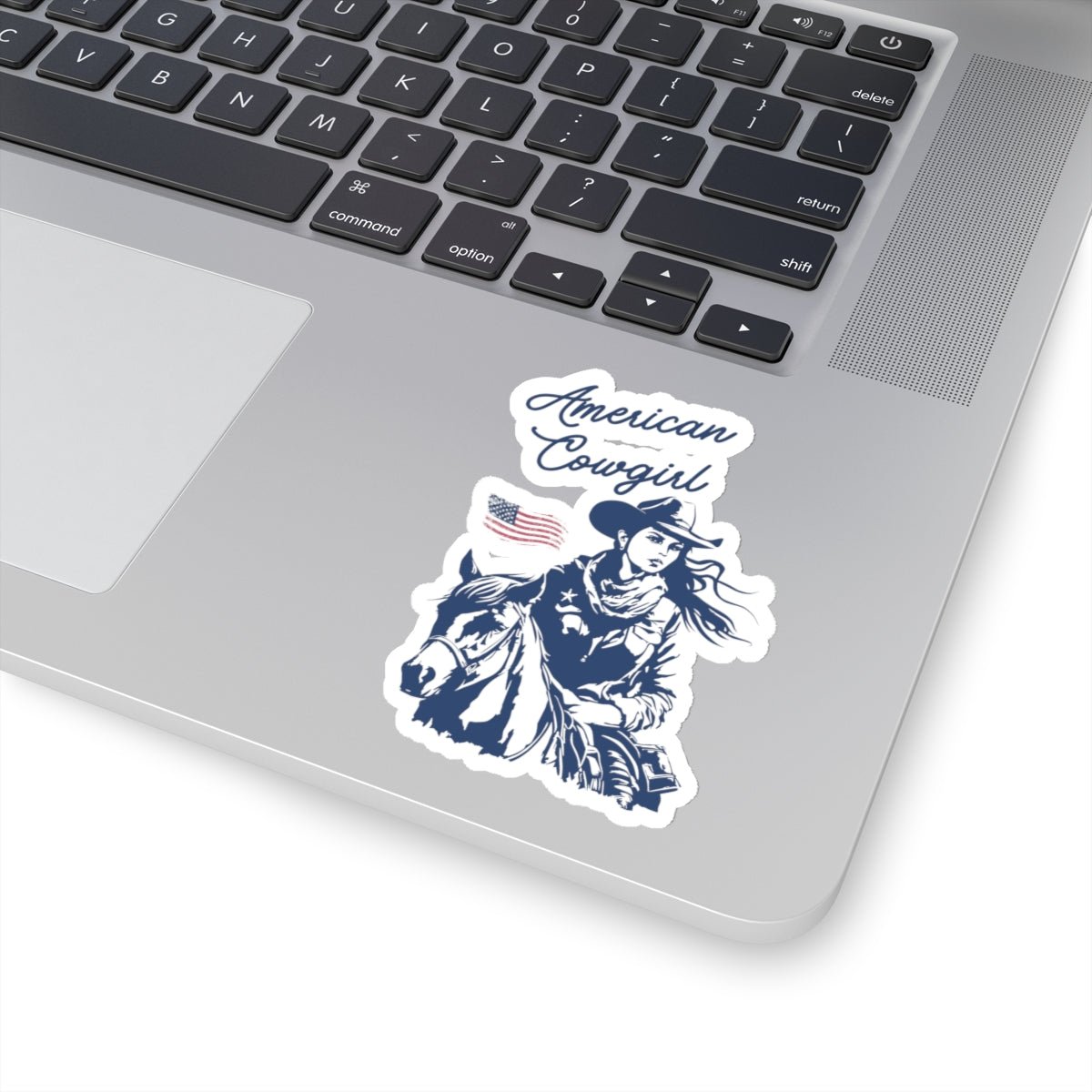 American Cowgirl Kiss - Cut Stickers - SmorgeousByGina