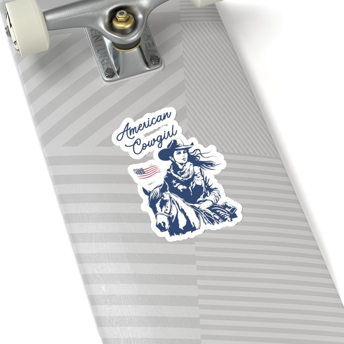 American Cowgirl Kiss - Cut Stickers - SmorgeousByGina