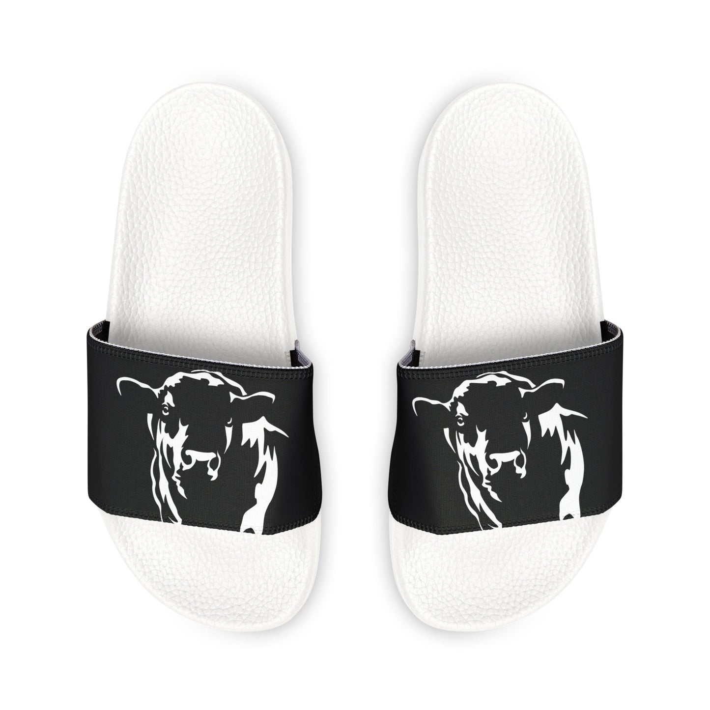 Angus Sandal, Angus Slides, Women's PU Slide Sandals, Est Beef, Support Beef - SmorgeousByGina