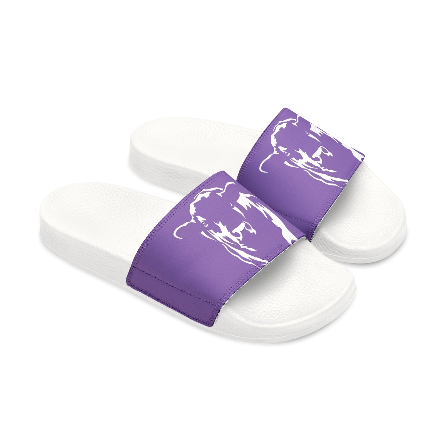 Angus Sandal, Angus Slides, Women's PU Slide Sandals, Est Beef, Support Beef - SmorgeousByGina