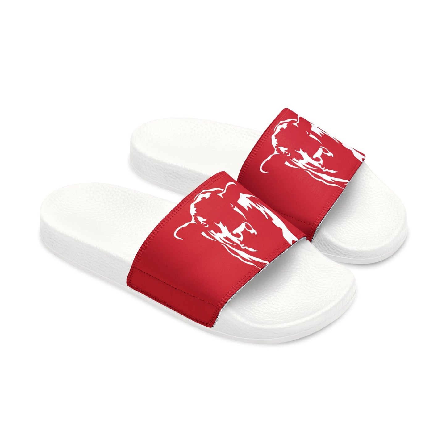 Angus Sandal, Angus Slides, Women's PU Slide Sandals, Est Beef, Support Beef - SmorgeousByGina