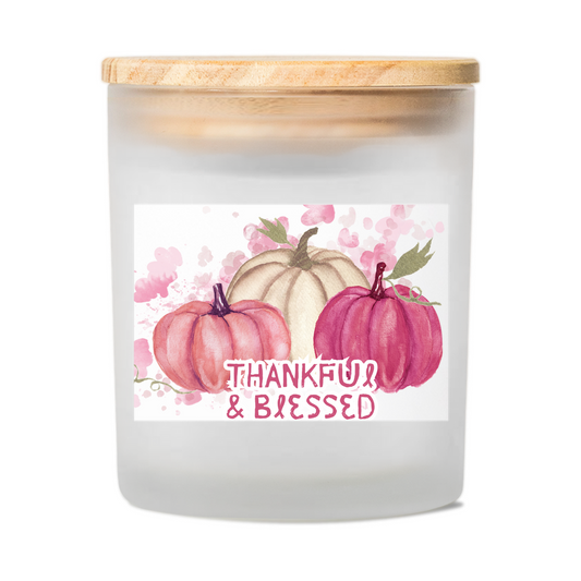 Scented Candles-Thankful & Blessed