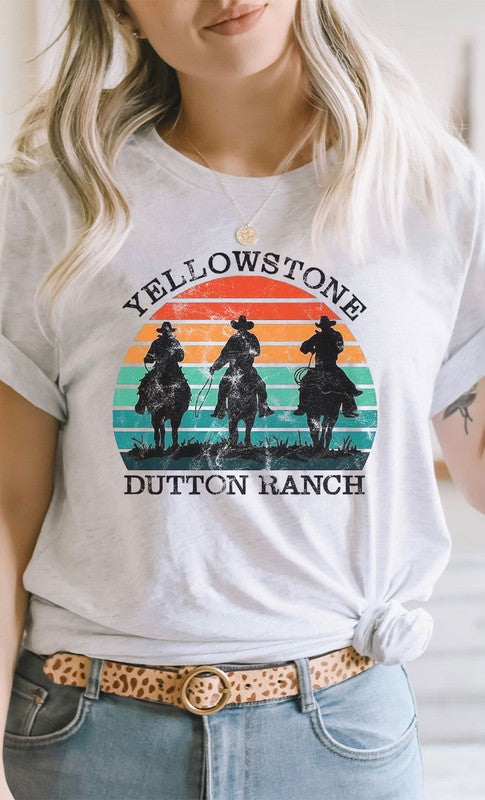 Yellowstone Dutton Ranch PLUS Western Graphic Tee