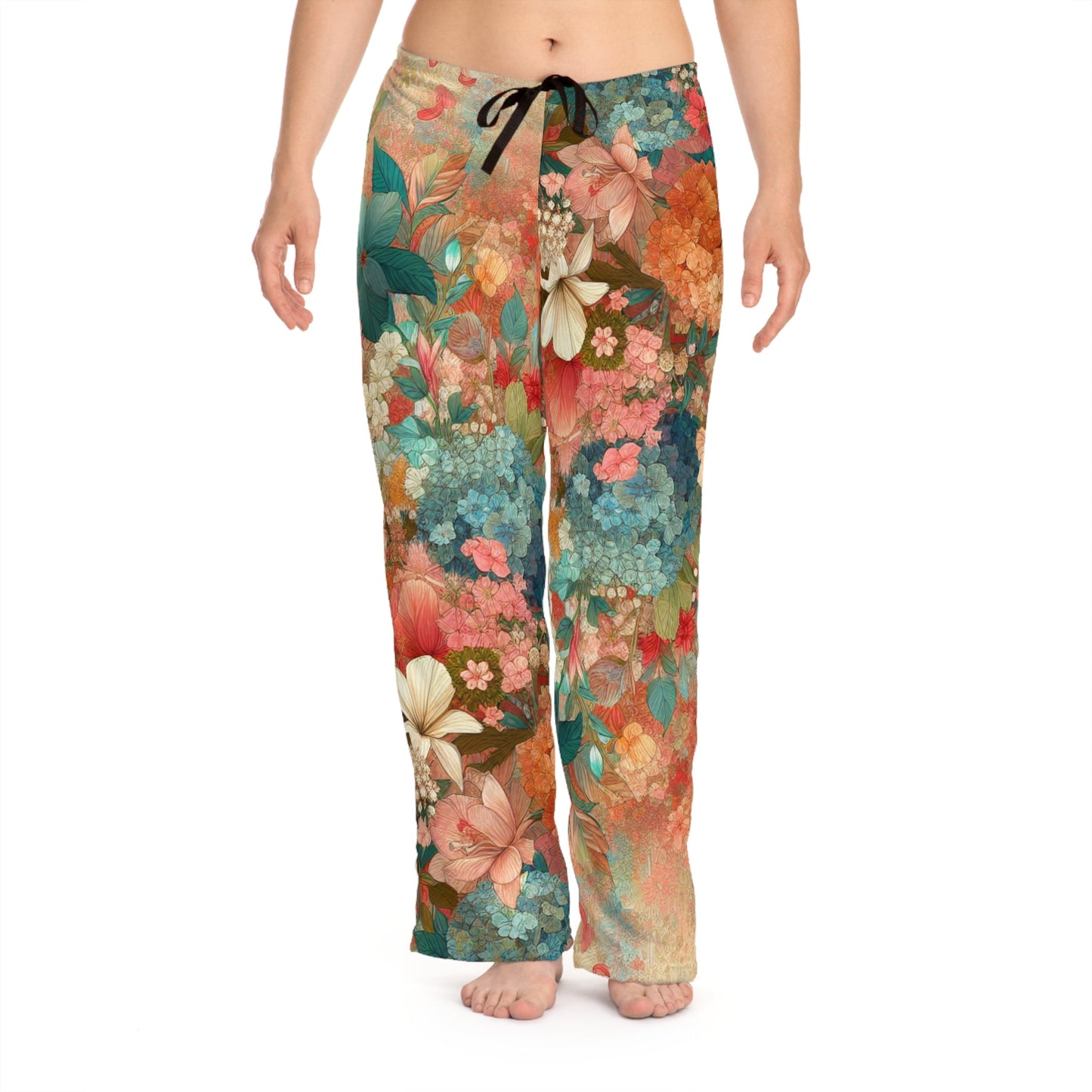 Boho Floral Beauty Loungewear Bottoms (AOP) - SmorgeousByGina