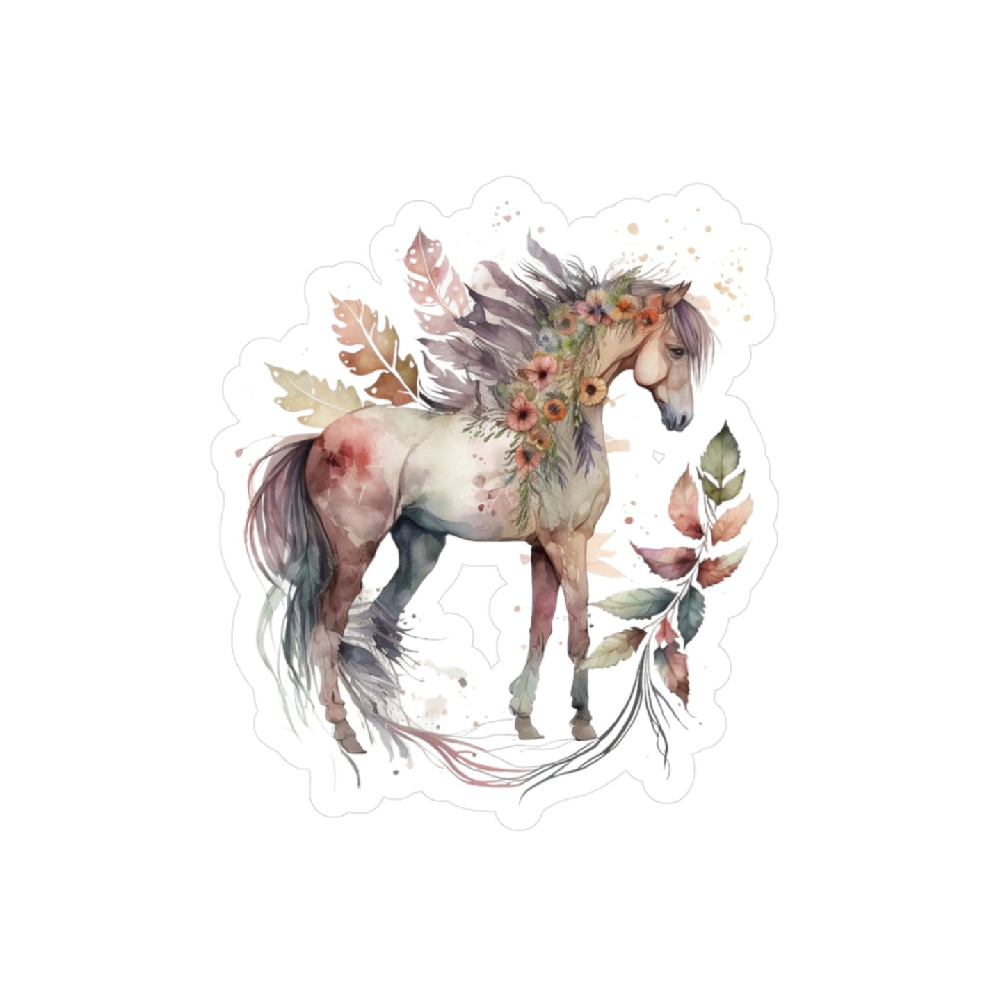Boho Horse Kiss-Cut Vinyl Decals - SmorgeousByGina