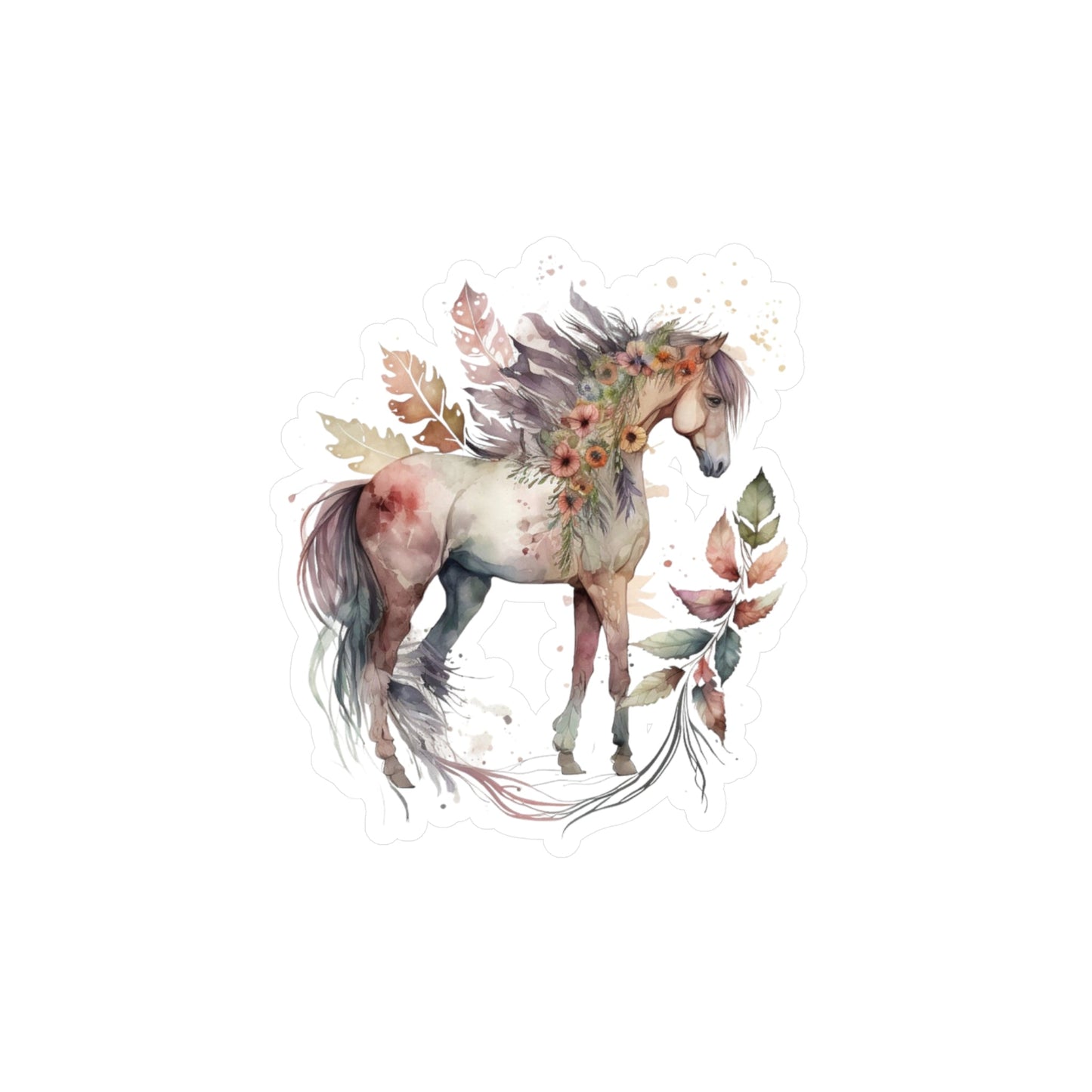 Boho Horse Kiss-Cut Vinyl Decals - SmorgeousByGina