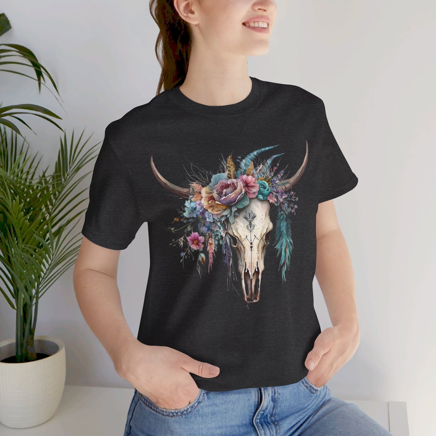 Boho Longhorn Unisex Tee - SmorgeousByGina