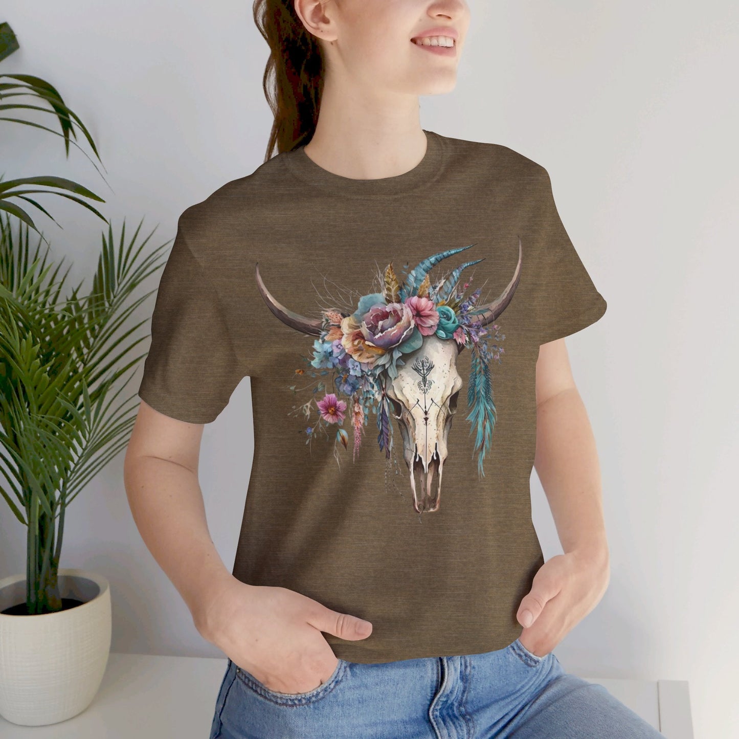 Boho Longhorn Unisex Tee - SmorgeousByGina