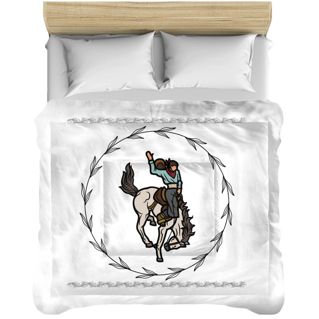 Bucking Bronc Comforter - SmorgeousByGina