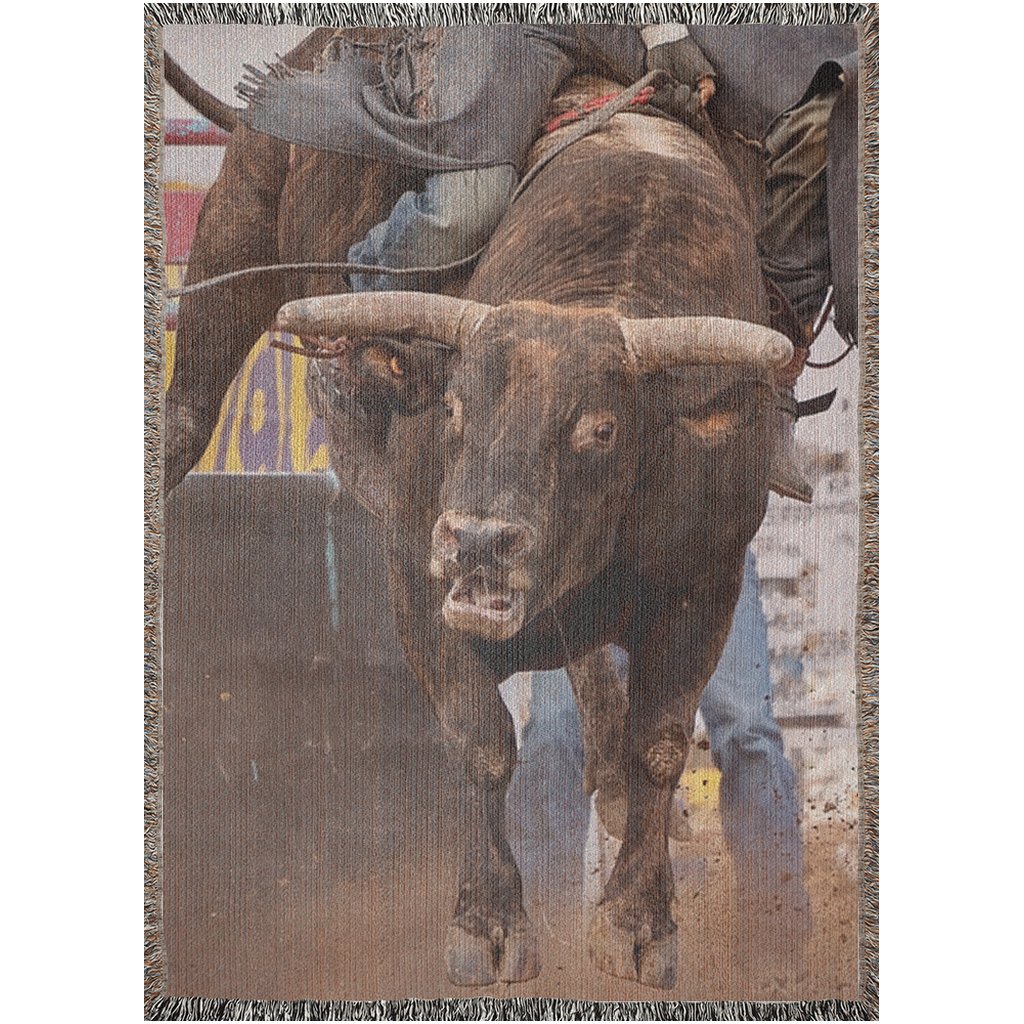 Bullriding Woven Blankets - SmorgeousByGina