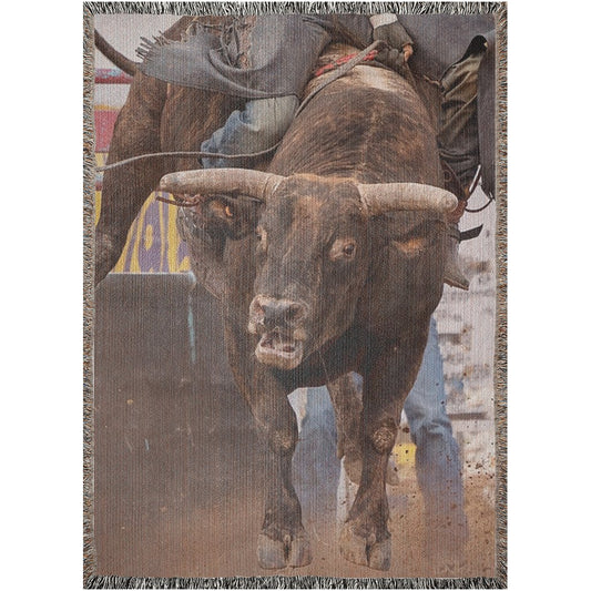 Bullriding Woven Blankets - SmorgeousByGina