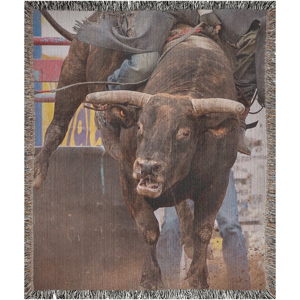 Bullriding Woven Blankets - SmorgeousByGina