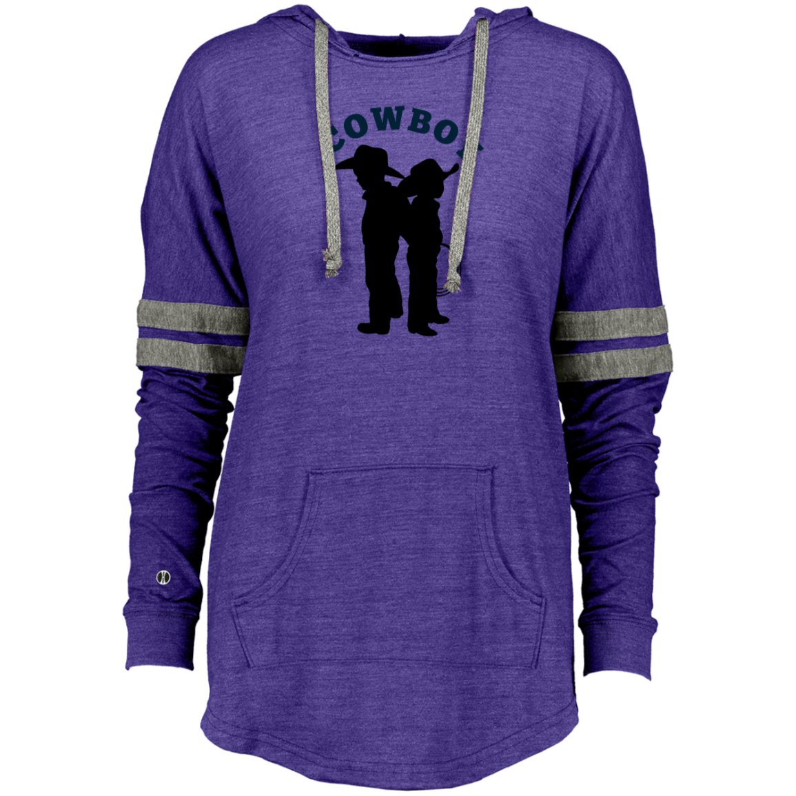 Cowboy Ladies Hooded Low Key Pullover - SmorgeousByGina
