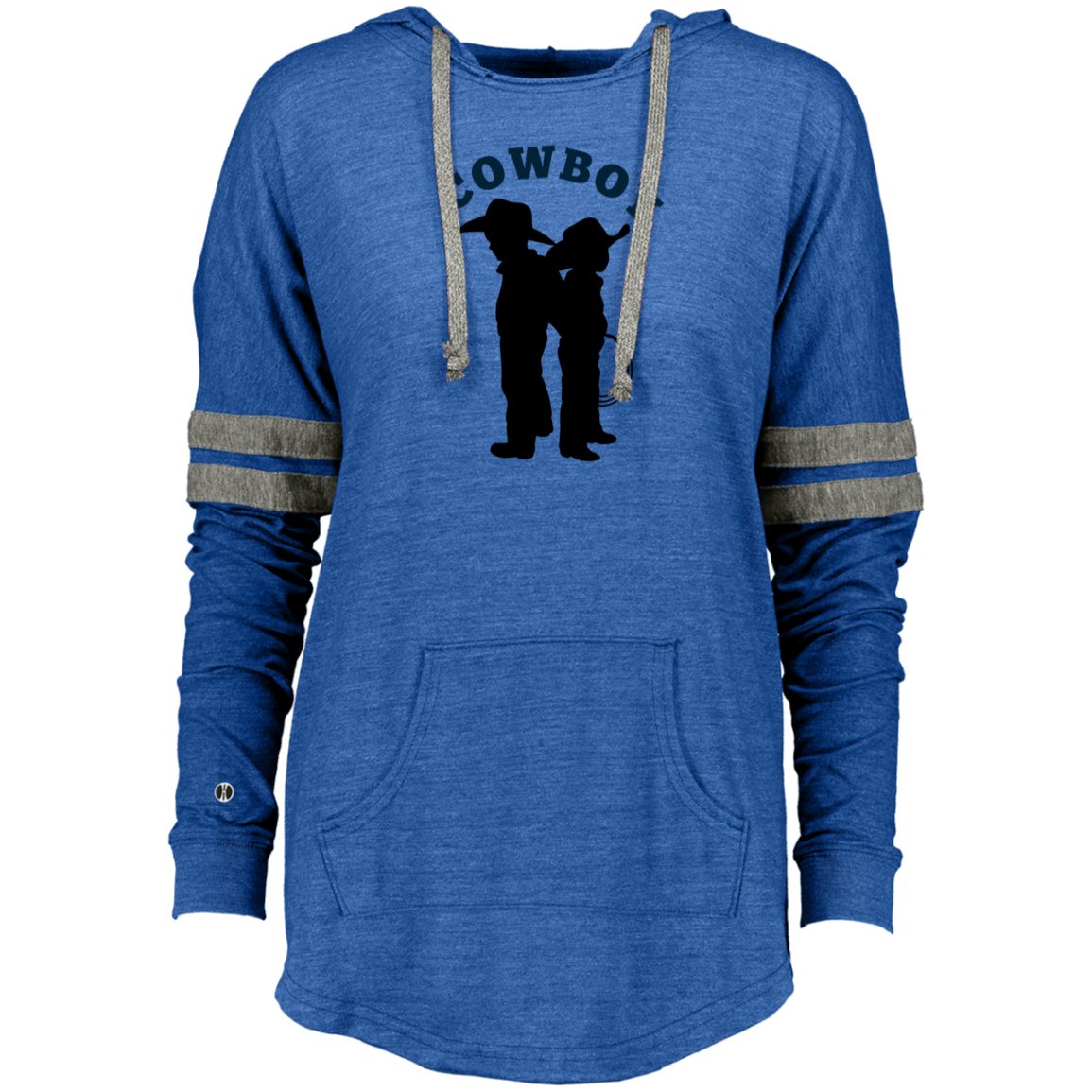 Cowboy Ladies Hooded Low Key Pullover - SmorgeousByGina