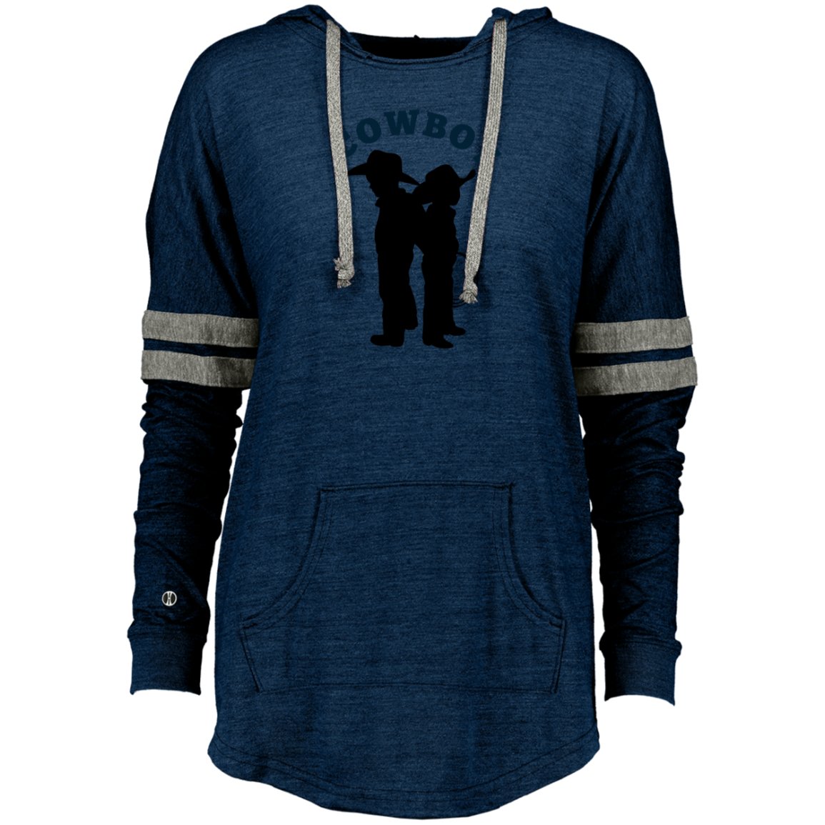 Cowboy Ladies Hooded Low Key Pullover - SmorgeousByGina