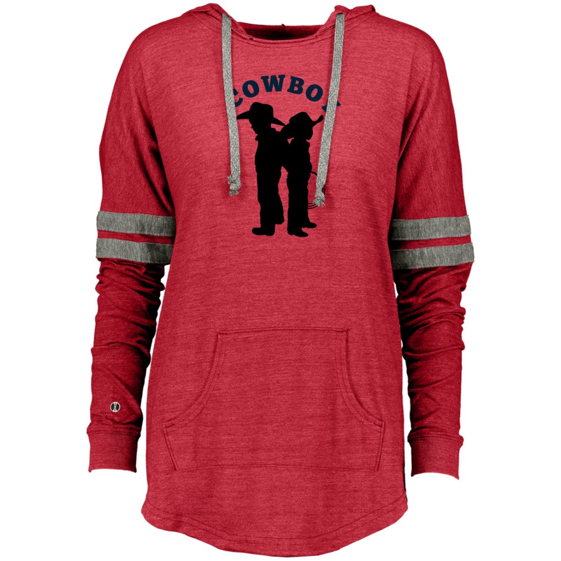 Cowboy Ladies Hooded Low Key Pullover - SmorgeousByGina