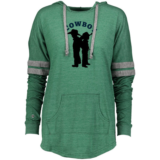 Cowboy Ladies Hooded Low Key Pullover - SmorgeousByGina