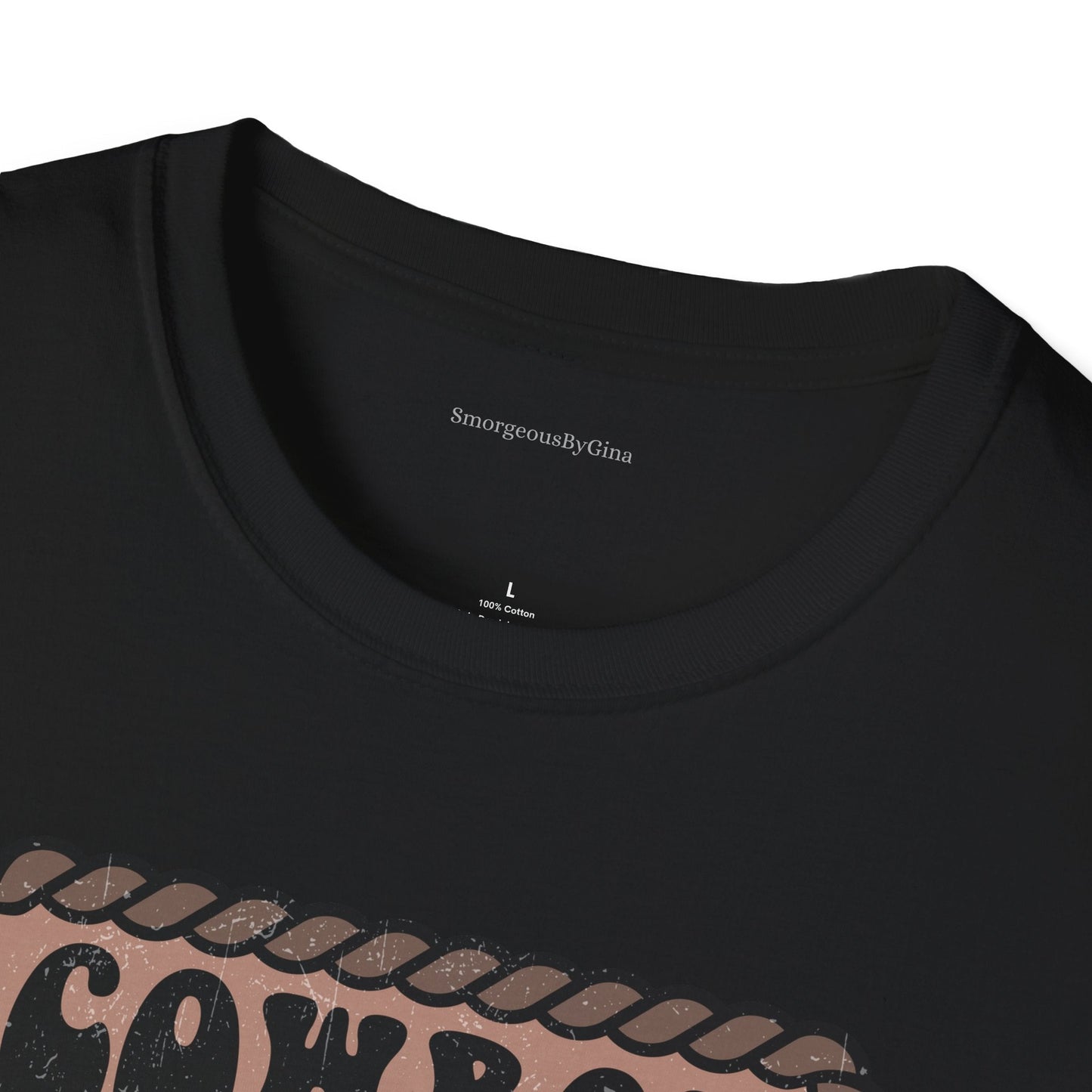 Cowboy Love Letters Softstyle T-Shirt - SmorgeousByGina