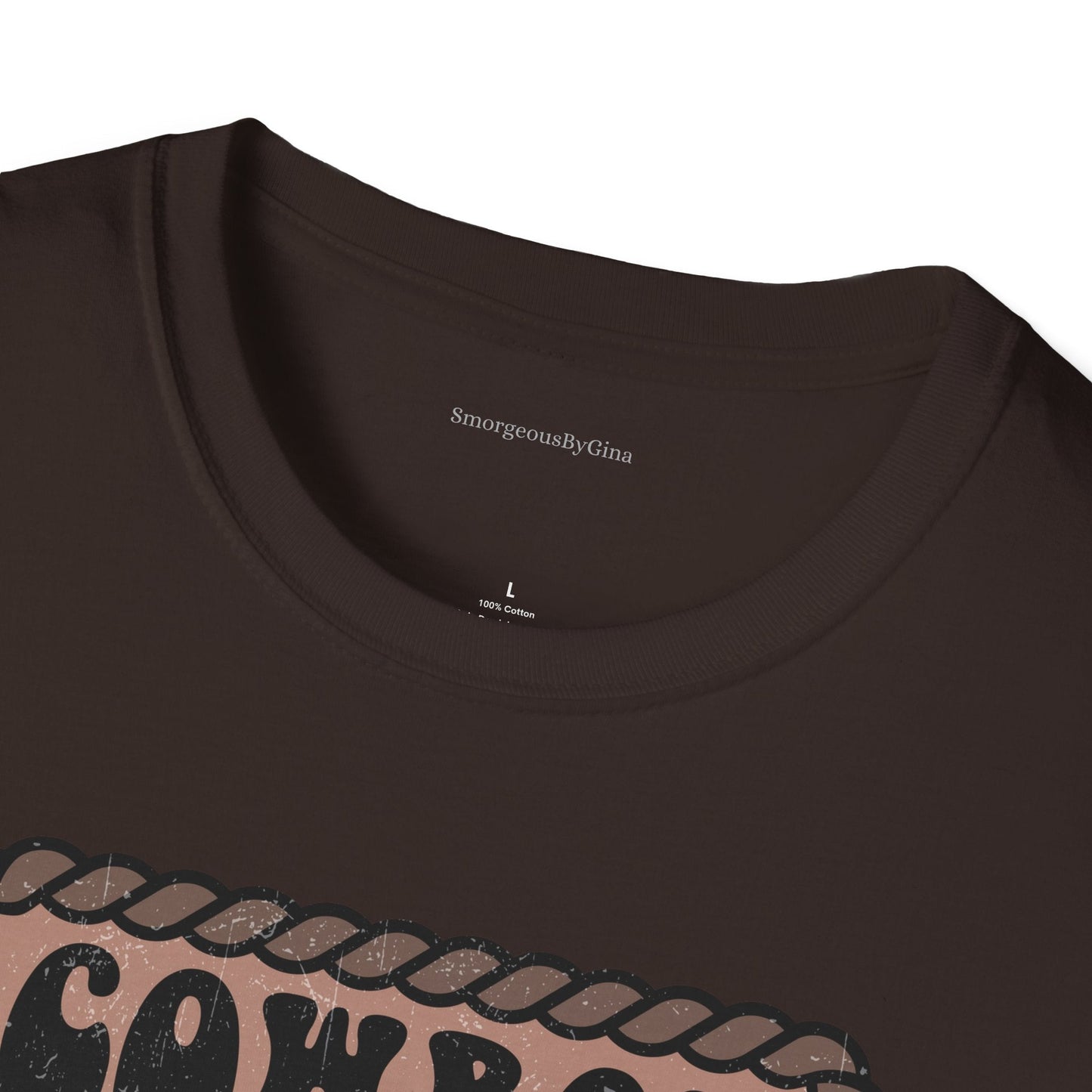 Cowboy Love Letters Softstyle T-Shirt - SmorgeousByGina
