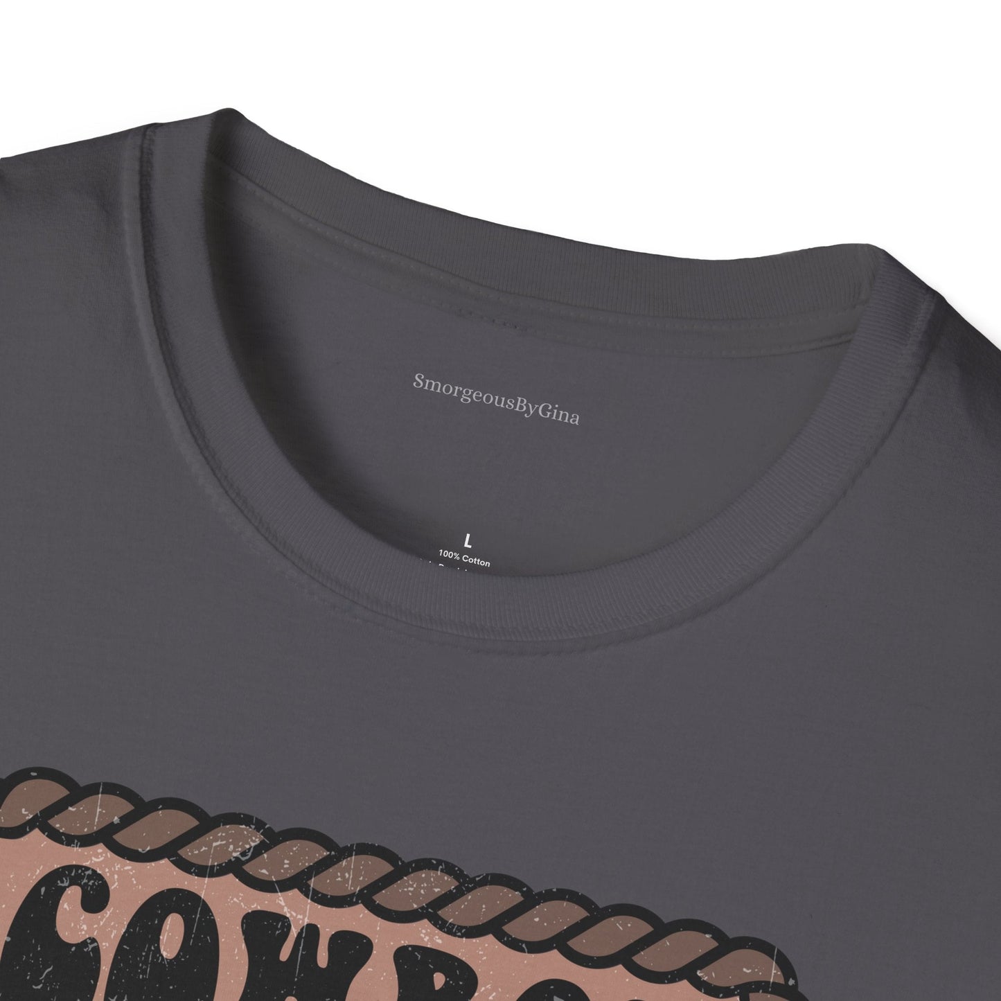 Cowboy Love Letters Softstyle T-Shirt - SmorgeousByGina