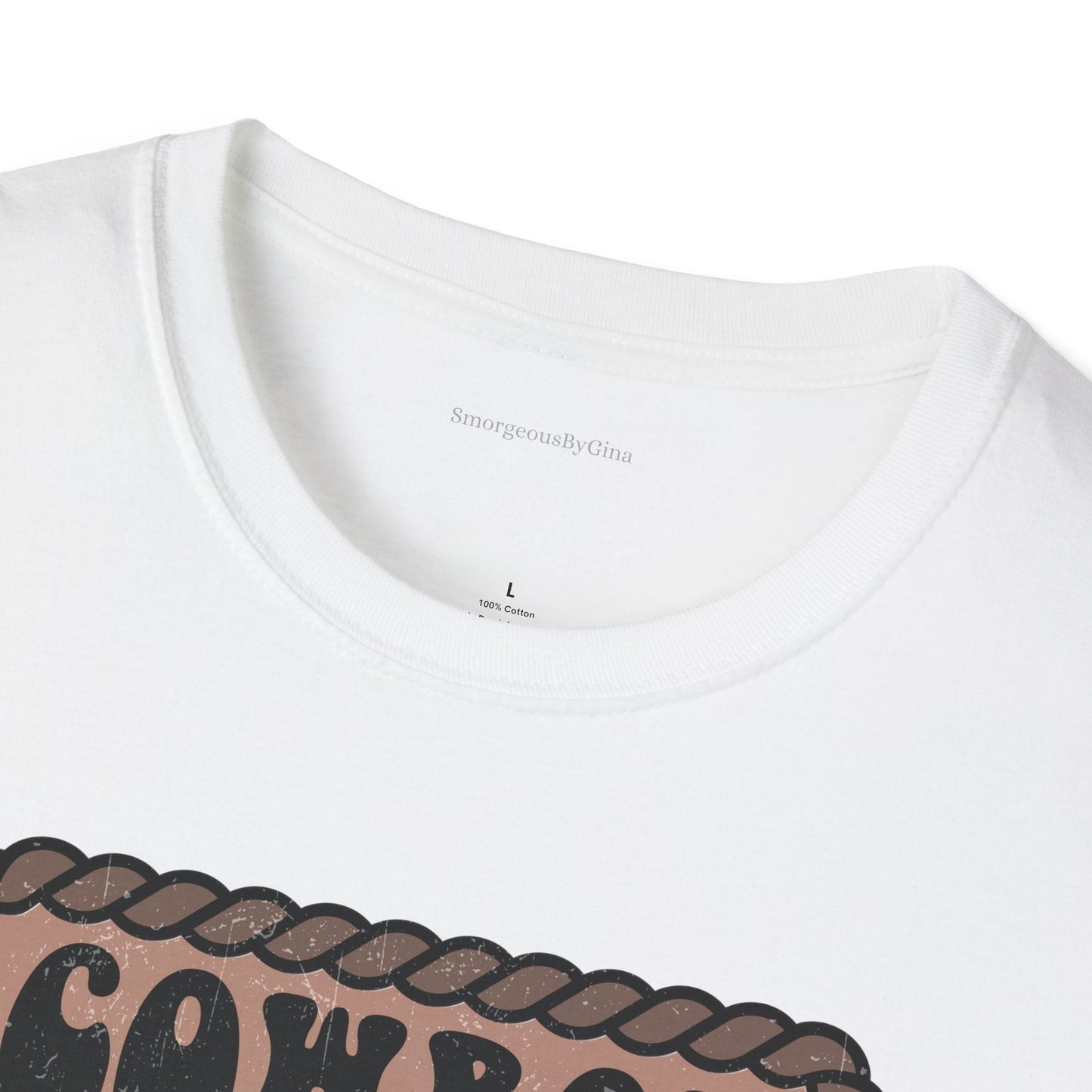 Cowboy Love Letters Softstyle T-Shirt - SmorgeousByGina