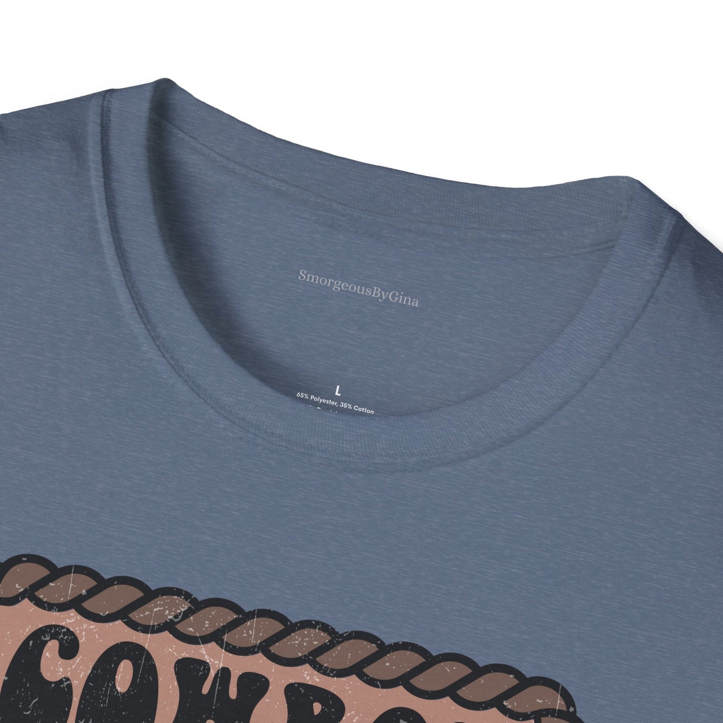 Cowboy Love Letters Softstyle T-Shirt - SmorgeousByGina