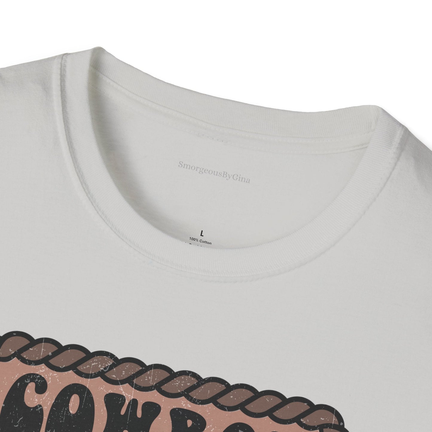 Cowboy Love Letters Softstyle T-Shirt - SmorgeousByGina